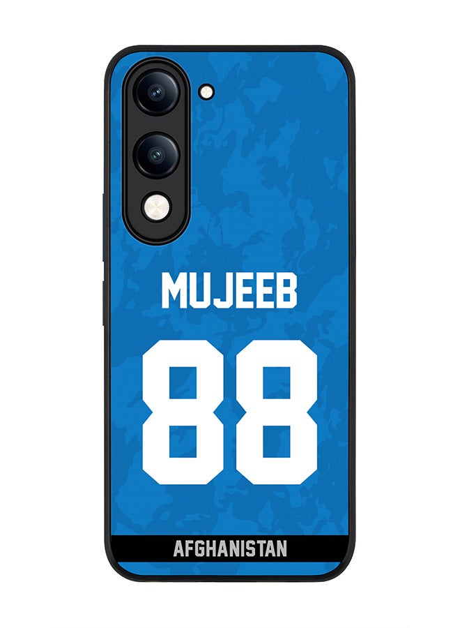 For vivo Y04 / Y29t 5G Case,Slim fit Camera Protection, Shockproof Thin Phone cover  - Afghanistan Mujeeb Ur Rahman, Jersey No 88